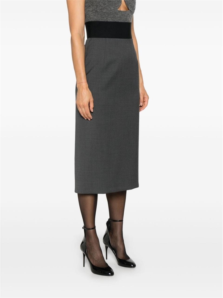 스포트막스 FW24 SPORTMAX FASHION Skirts Grey 22106093600001 Grey