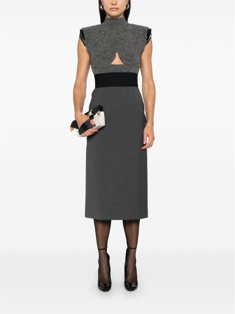 스포트막스 FW24 SPORTMAX FASHION Skirts Grey 22106093600001 Grey