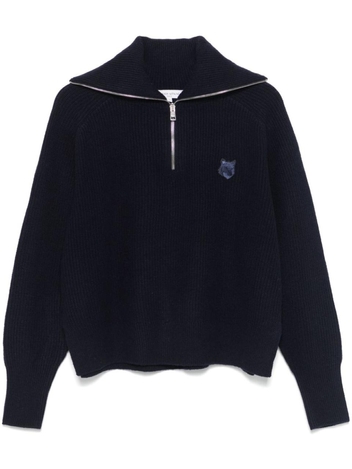 메종키츠네 FW24 MAISON KITSUNE Sweaters Blue LW00809KT1093P476 Blue