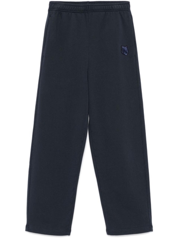 메종키츠네 FW24 MAISON KITSUNE Trousers Blue NM01111KM0001P492 Blue