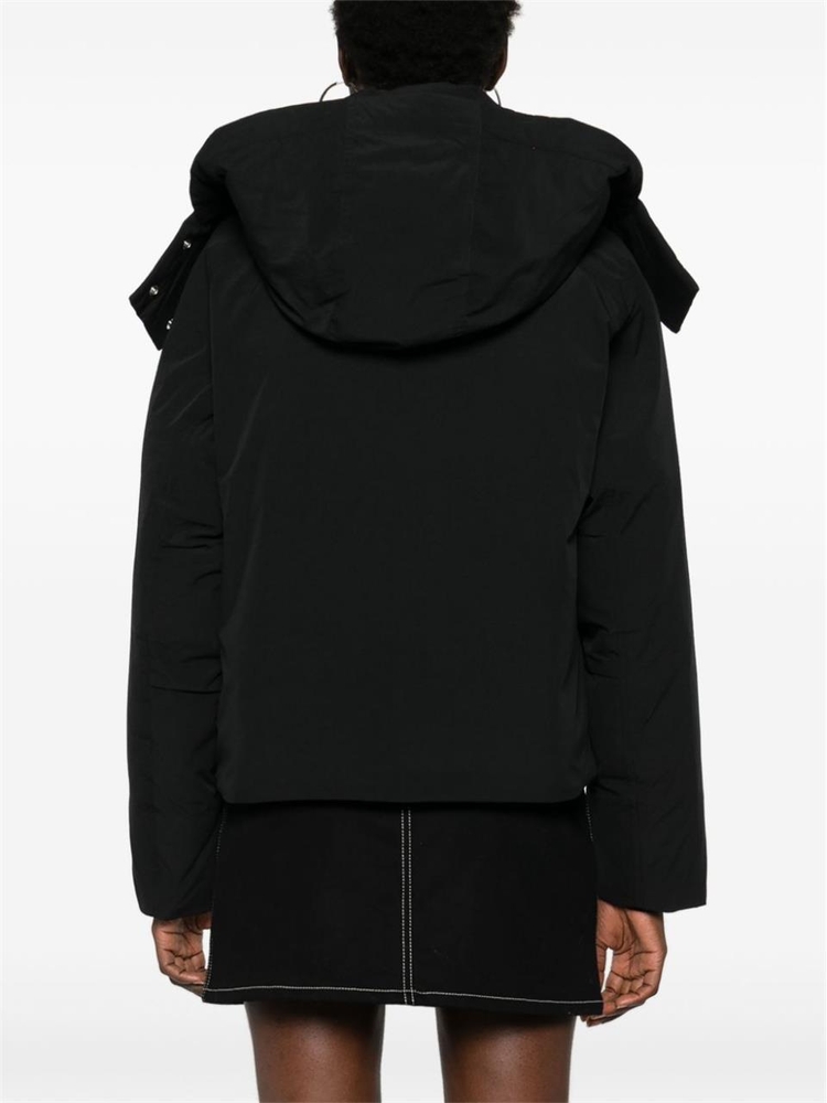 메종키츠네 FW24 MAISON KITSUNE Coats Black NW02202WQ4031P199 Black