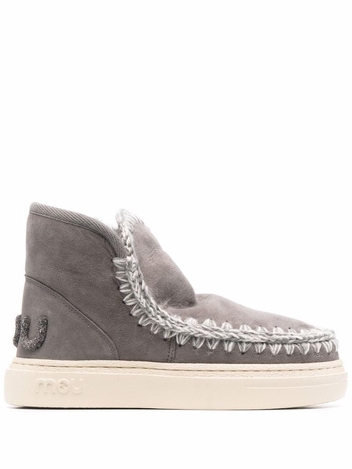 모우 FW24 Mou Boots Grey FW411001ANGRE Grey