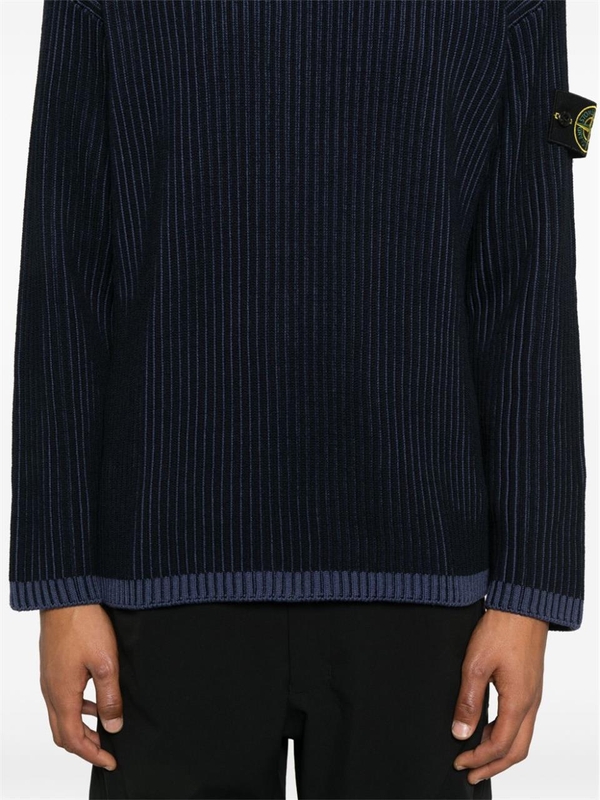 스톤아일랜드 FW24 Stone Island Sweaters Blue 8115532C1V0020 Blue