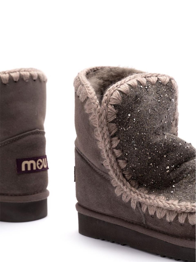 모우 FW24 Mou Boots Grey FW101122ACHA Grey