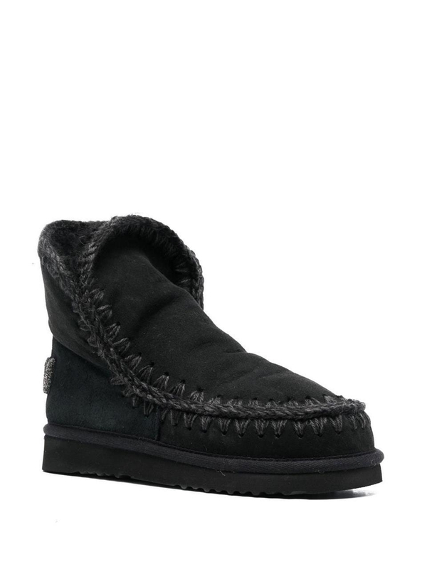 모우 FW24 Mou Boots Black FW101050ABKBK Black