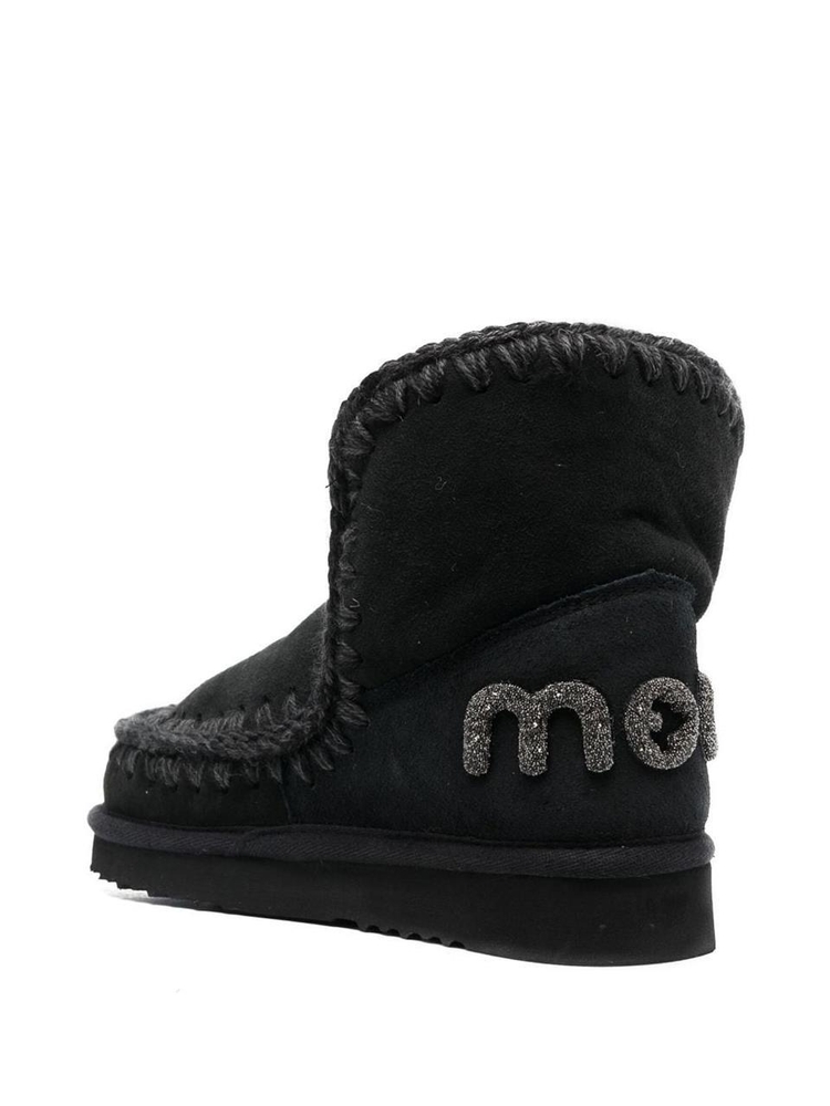 모우 FW24 Mou Boots Black FW101050ABKBK Black