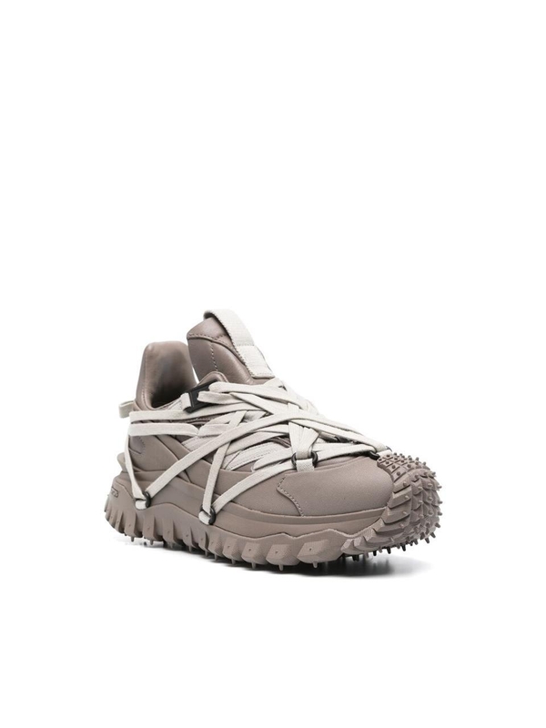 몽클레르 FW24 Sneakers Moncler X Rick Owens MU02D4M10 M4321 208 GREY