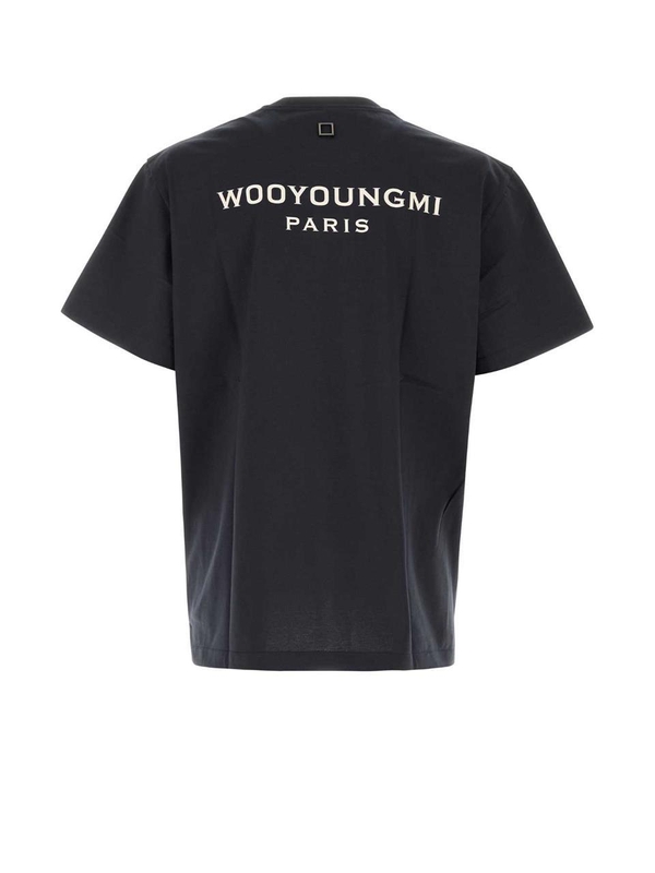 우영미 FW24 WOOYOUNGMI T-SHIRT W243TS07 706G Blue