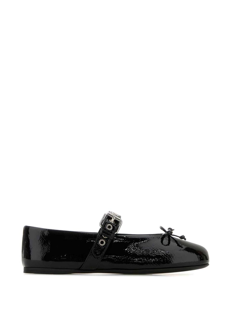 미우미우 SS25 MIU MIU BALLERINAS 5F210EF005H27 F0002 Black