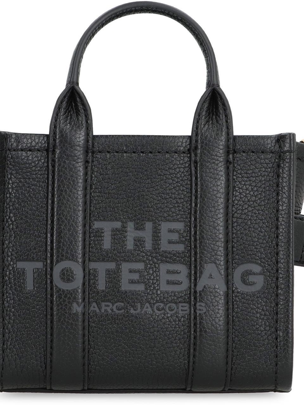 마크제이콥스 FW24 The Crossbody Leather tote H053L01RE22_001 black