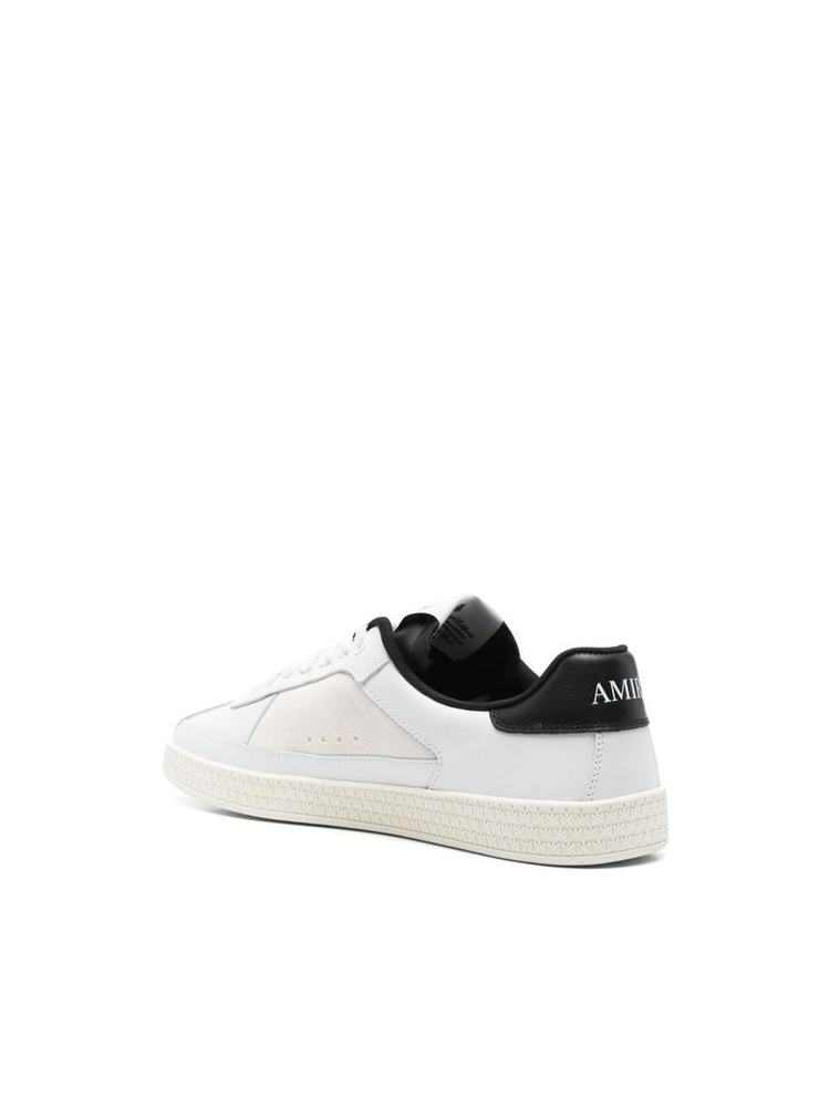 아미리 SS25 Sneaker Amiri AMFOSR1090  BLACK WHITE/BLACK