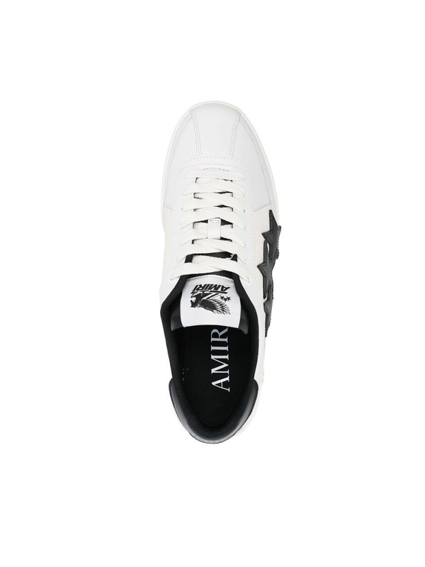 아미리 SS25 Sneaker Amiri AMFOSR1090  BLACK WHITE/BLACK