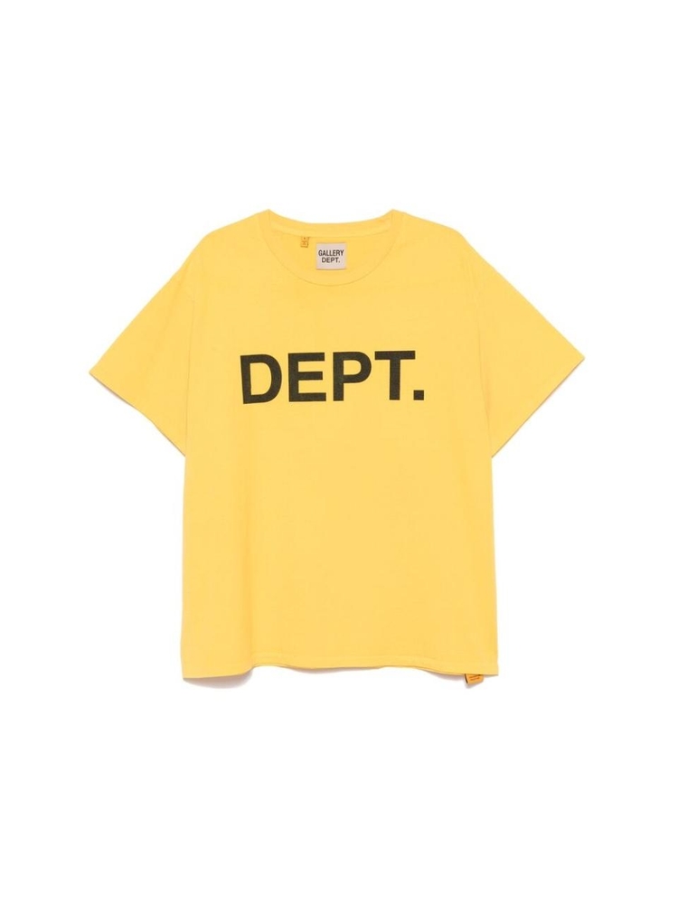 갤러리디파트먼트 SS25 T-shirt Gallery Dept. DST-10072  GOLDE YELLOW