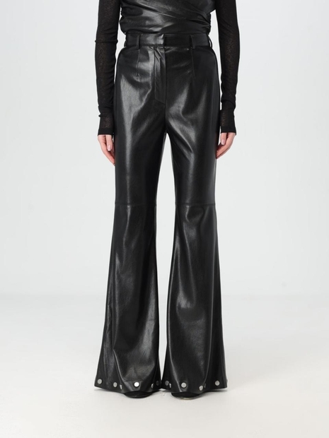 나누슈카 FW24 Nanushka Womens Trousers NW24FWPA31400 BLACK Black