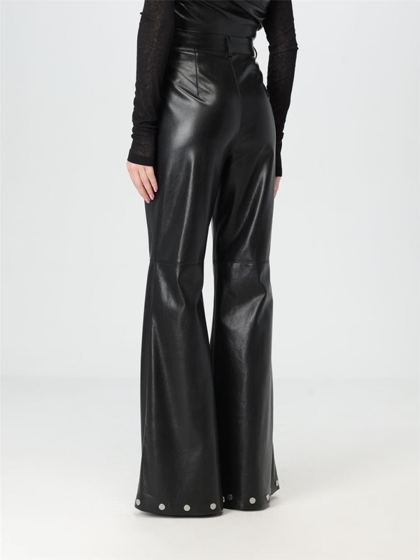 나누슈카 FW24 Nanushka Womens Trousers NW24FWPA31400 BLACK Black