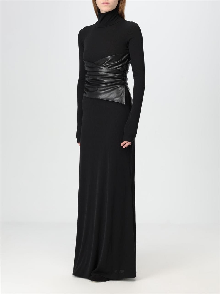 나누슈카 FW24 Nanushka Womens Dress NW24FWDR33400 BLACK Black