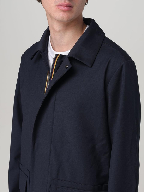 까웨 FW24 K-way mens jacket K51368W AR0 Blue