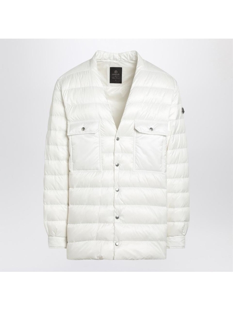 몽클레르 X 릭오웬스 FW24 Moncler + Rick Owens White quilted jacket MU02D2F01M4426 White