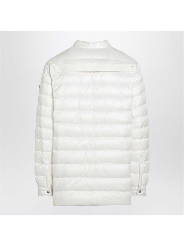 몽클레르 X 릭오웬스 FW24 Moncler + Rick Owens White quilted jacket MU02D2F01M4426 White