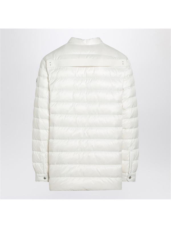 몽클레르 X 릭오웬스 FW24 Moncler + Rick Owens White quilted jacket MU02D2F01M4426 White