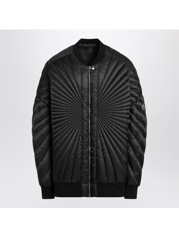 몽클레르 X 릭오웬스 FW24 Moncler + Rick Owens Black Radiance Flight down jacket MU02D1A01M4424 Black