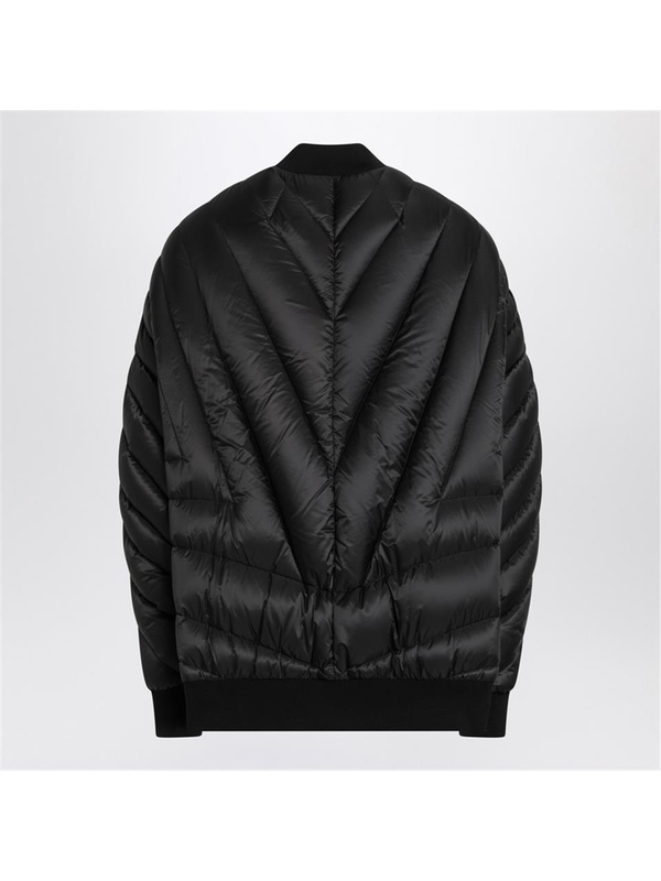 몽클레르 X 릭오웬스 FW24 Moncler + Rick Owens Black Radiance Flight down jacket MU02D1A01M4424 Black