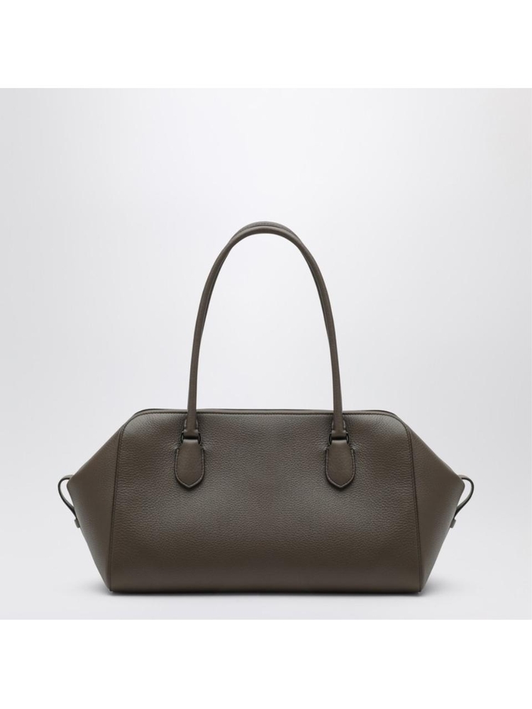 더 로우 FW24 The Row EW Elephant bowling bag W1698L129 Grey