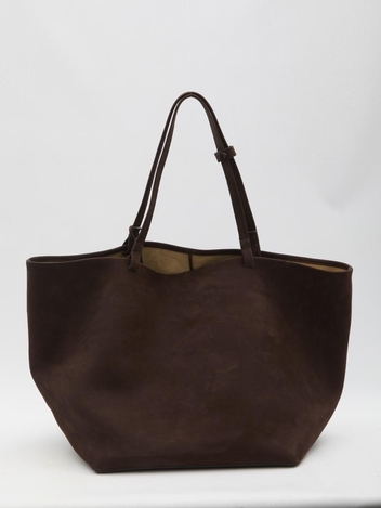 더 로우 FW24 XL Park Tote bag W1201_L81_DMOAS BROWN