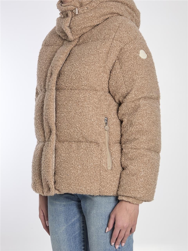 몽클레르 FW24 Paranas short down jacket 1A00163_89AQQ_26B BEIGE