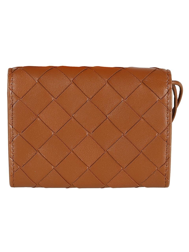 보테가베네타 SS24 Bottega Veneta Wallets 741488VCPP32599 COGNAC-M BRASS