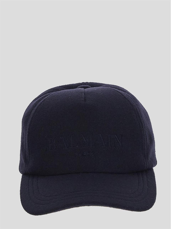 발망 FW24 Balmain Cap DH1XA281WC68SMT Marine