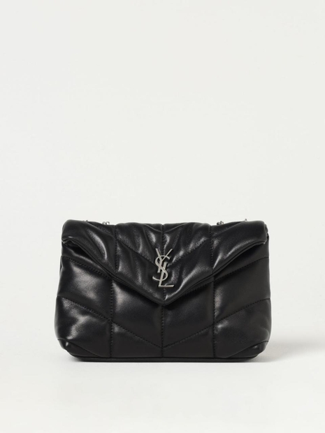 생로랑 FW24 Saint Laurent Womens Shoulder Bag 7593371EL00 1000 Black