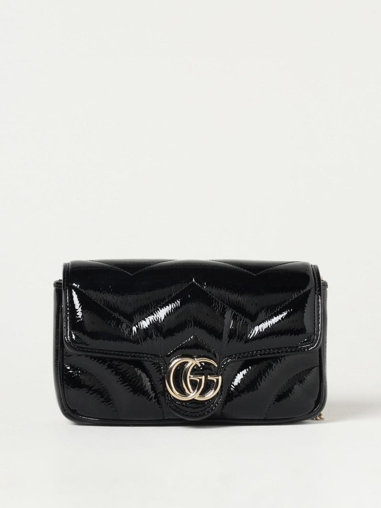 구찌 FW24 Gucci Womens Shoulder Bag 751526AADP6 1000 Black