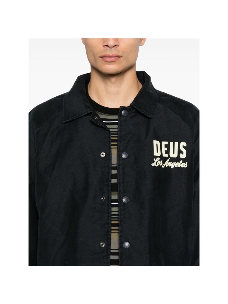 데우스 엑스 마키나 FW24 Outerwear Deus DMF246669 PLYMOUTH BLACK One Color