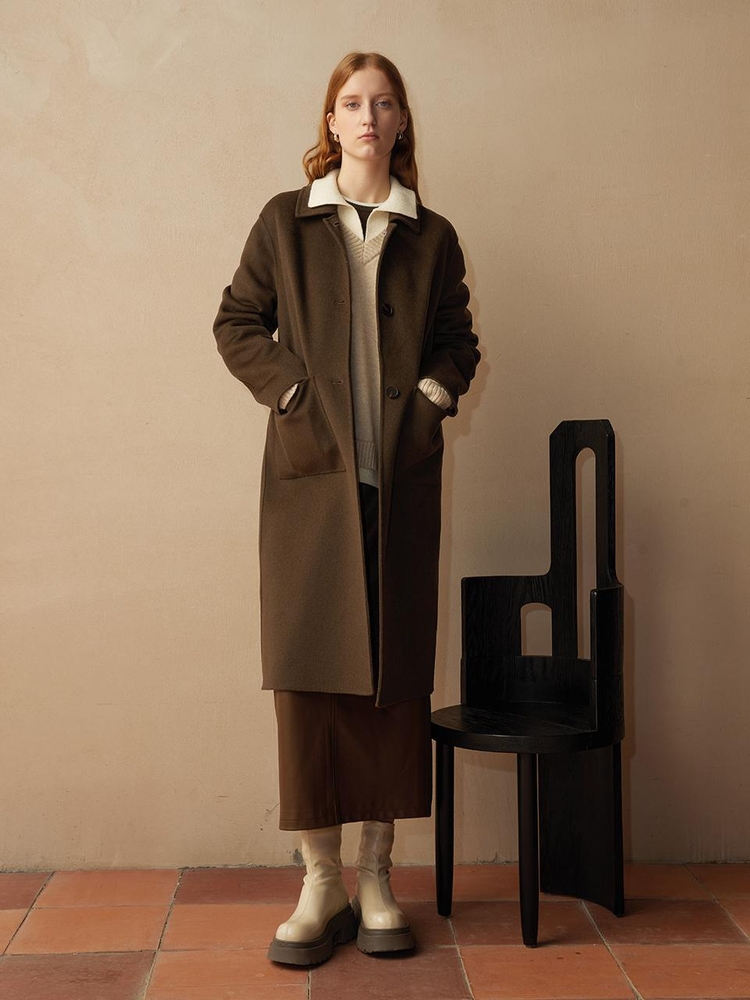 11/29 예약배송_BA_Gentle solid color wool coat_2color