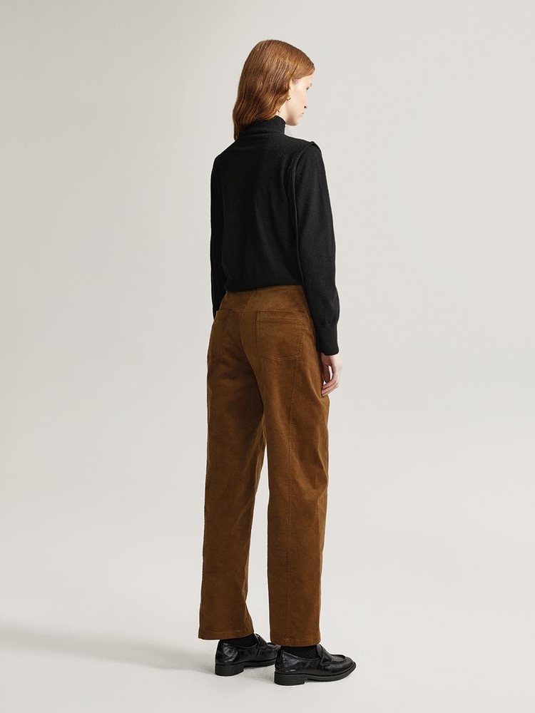 BA_Casual corduroy straight pants