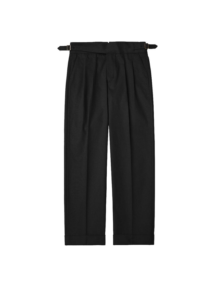 Cotton Gurkha Trousers (Black)