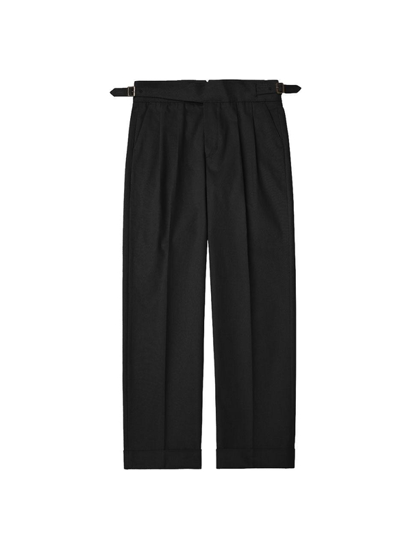 Cotton Gurkha Trousers (Black)