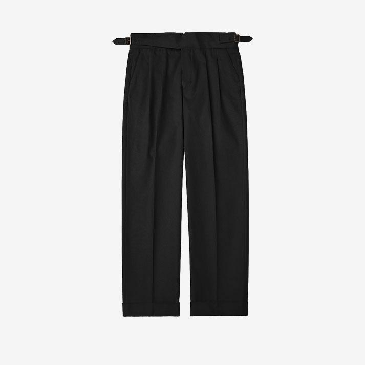 Cotton Gurkha Trousers (Black)