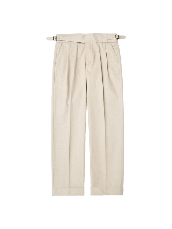 Cotton Gurkha Trousers (Ivory)