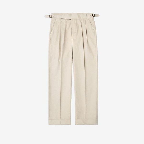 Cotton Gurkha Trousers (Ivory)