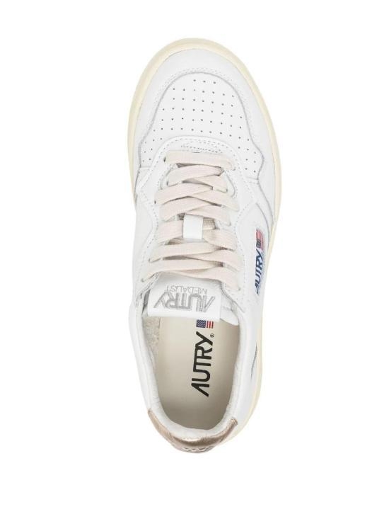 [해외배송] 23FW 오트리 스니커즈 AULWLL06 WHT GOLD