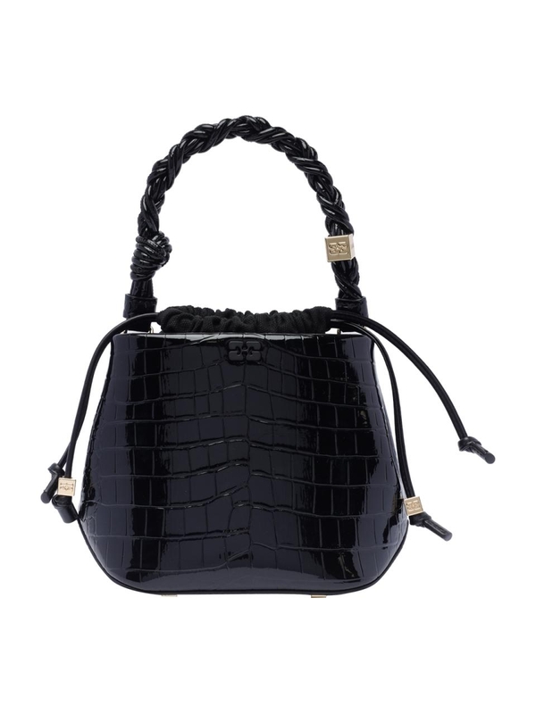 가니 핸드백 FW24 GANNI Bags.. Black A6286099 Black