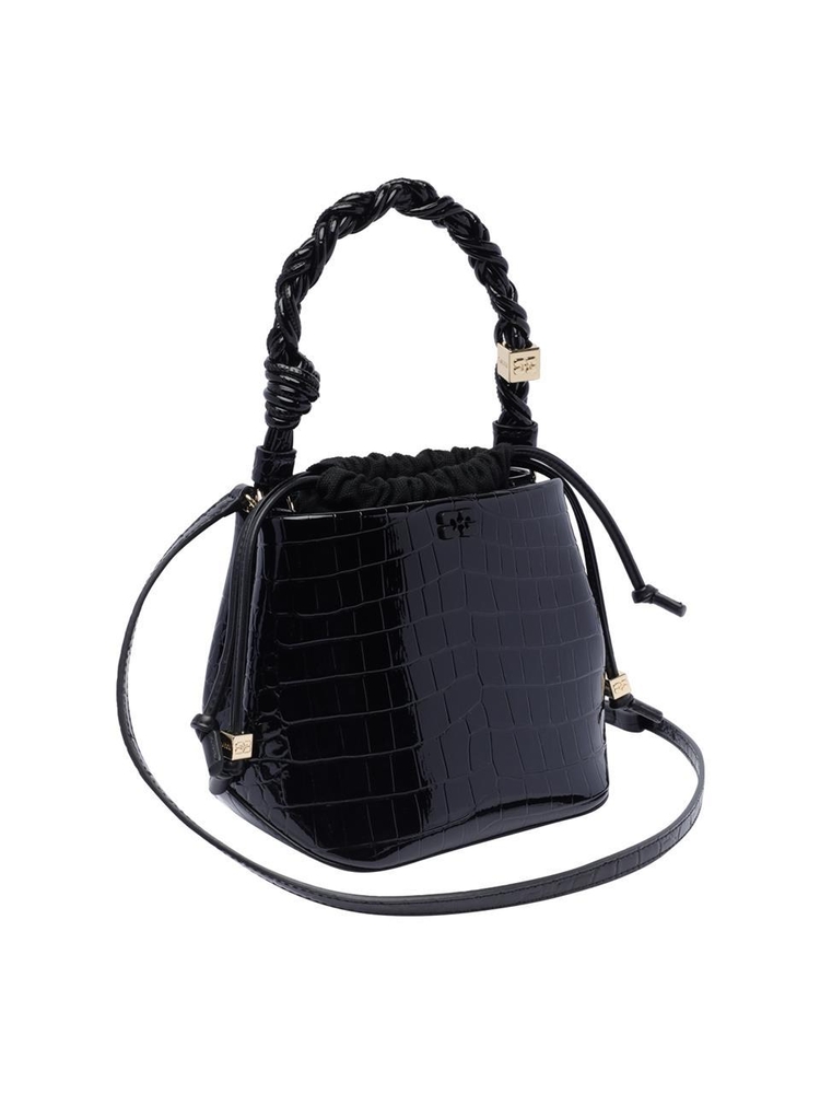 가니 핸드백 FW24 GANNI Bags.. Black A6286099 Black