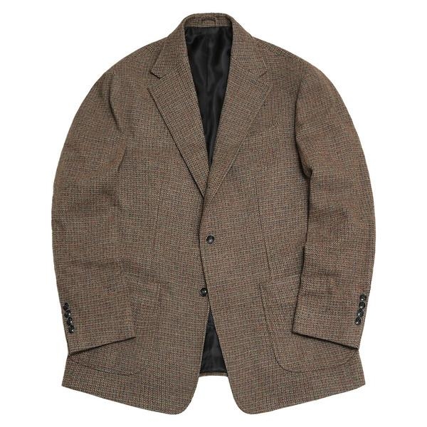 410 Check Wool Jacket (Brown)