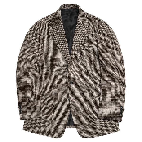 410 Hound Check Wool Jacket (Brown)