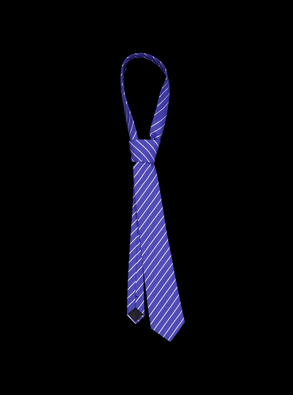 Stripe necktie (blue)