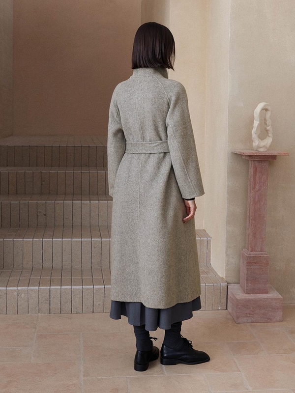 YY_Gentle semi overfit coat