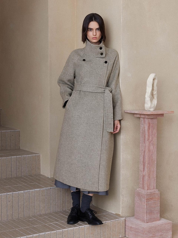 YY_Gentle semi overfit coat