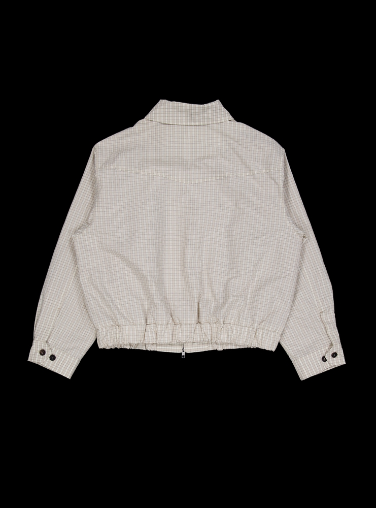 Checkboard jumper (beige)